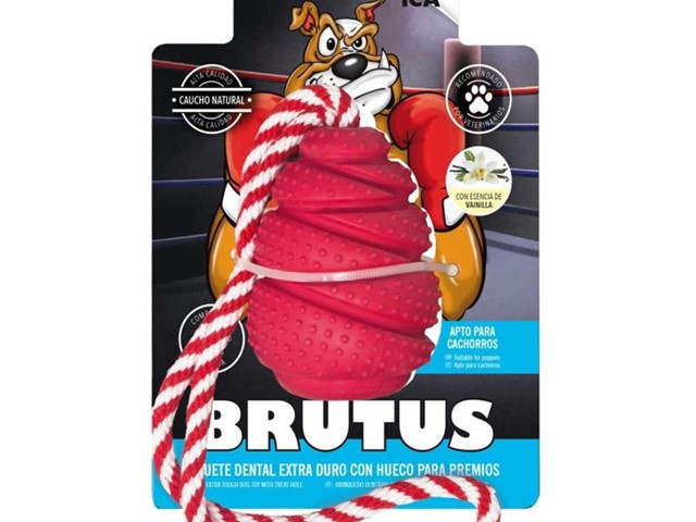 Bola Roller Brutus con Tirador Talla M XT-DOG