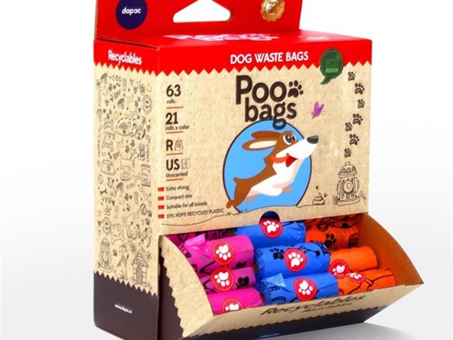 Bolsas Poo Bags 1x15 Bolsas Reciclables Dapac