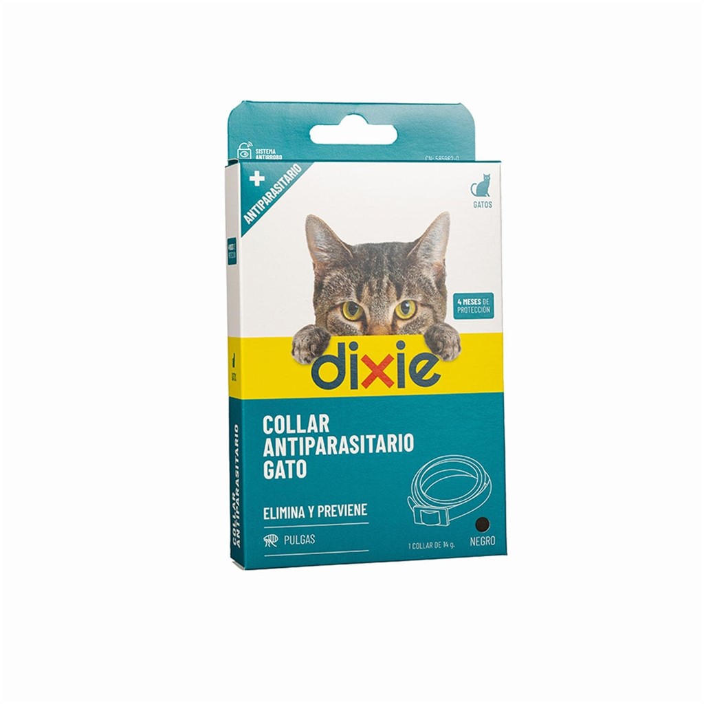 Foto 1 Collar Antiparasitario Gato Dixie