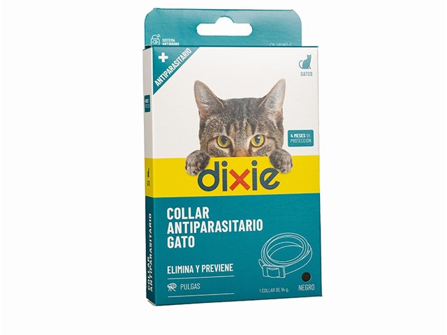 Collar Antiparasitario Gato Dixie