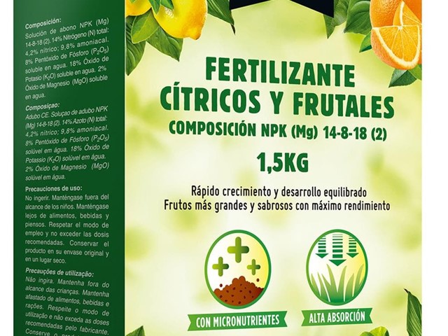Fertilizante Cítricos y Frutales 1.5kg Batlle