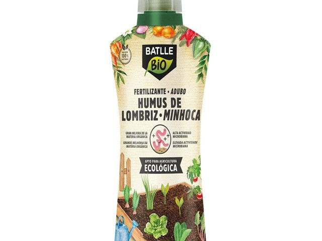 Fertilizante Humus de Lombriz 1250 ml Batlle Bio