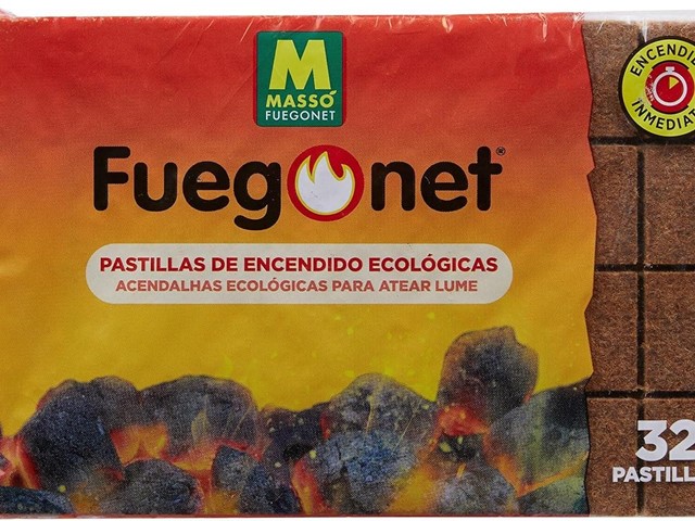 Fuegonet Pastillas de Encendido Ecológicas 32 Pastillas Massó