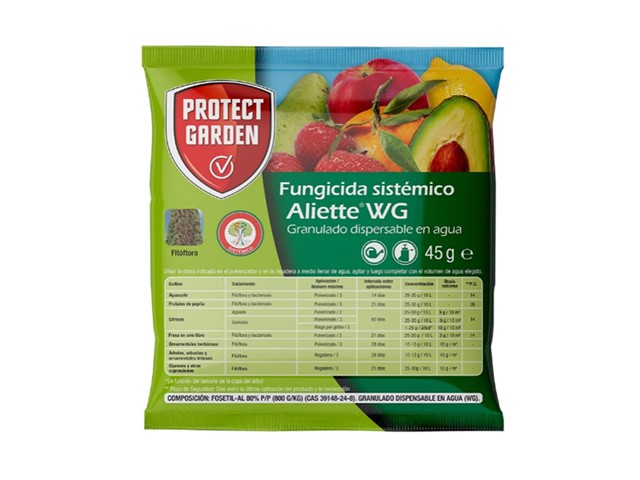 Fungicida Sistémico Aliette WG 45Gr Protect Garden