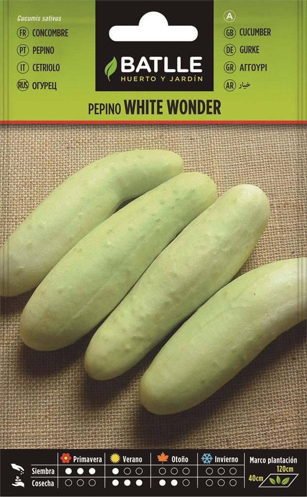 Foto 1 Pepino White Wonder Batlle