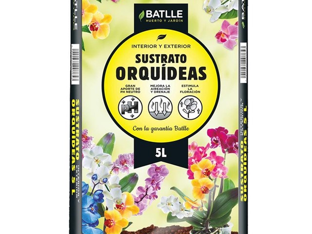 Sustrato Orquideas 5L Batlle