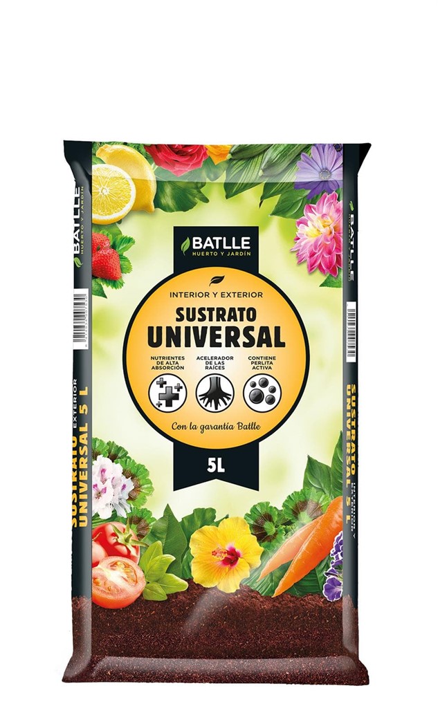 Foto 1 Sustrato Universal 5L Batlle